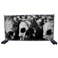 340 x 173 cm | Totenkopf Bauzaunbanner (2091)