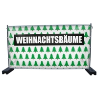 340 x 173 cm | Weihnachtsbaumverkauf Bauzaunbanner (2143)