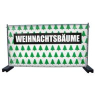 340 x 173 cm | Weihnachtsbaumverkauf Bauzaunbanner (2143)