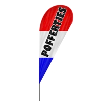 Drop | Poffertjes Beachflag (2369)