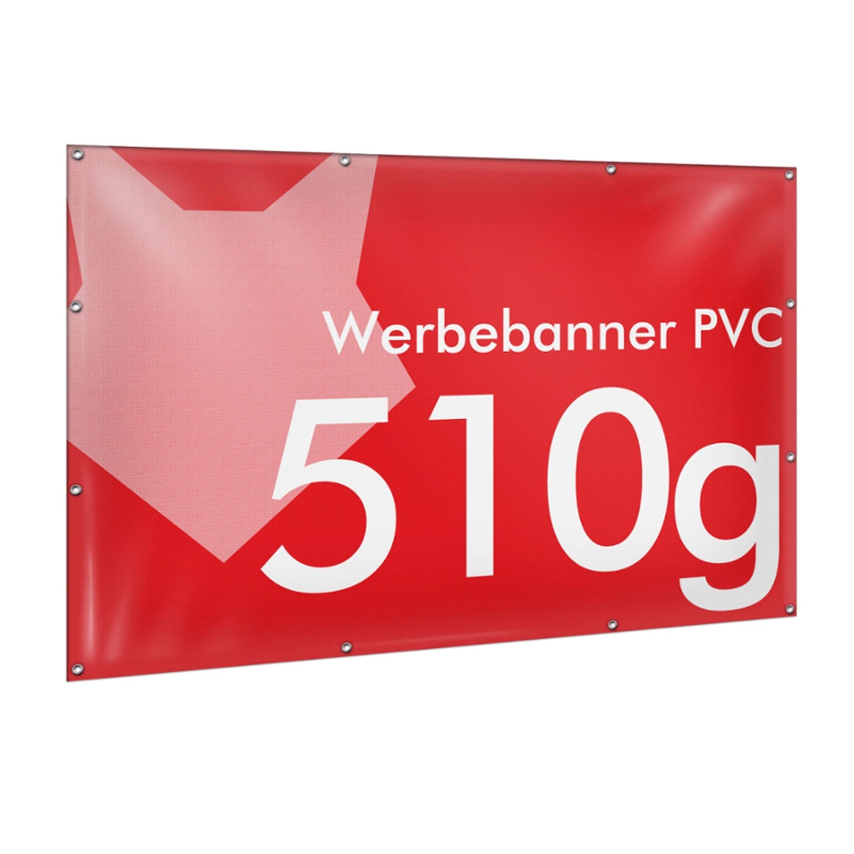 Werbebanner selbst gestalten, PVC Frontlit Premium B1