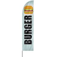 Straight | Burger Beachflag (2675)