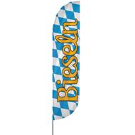 Convex | Bieseln, Oktoberfest Beachflag, blau weiß, verschiedene Größen, V1