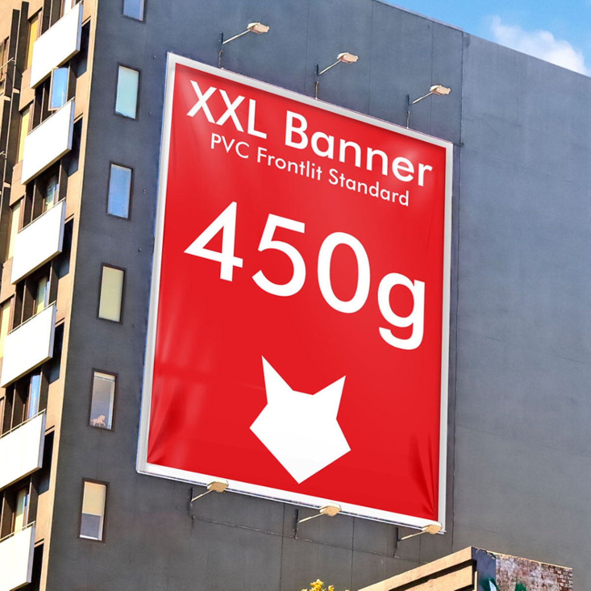 Xxl Banner Selbst Gestalten Pvc Frontlit Standard