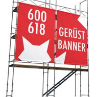 600 x 618 cm | Baugerüstbanner selbst gestalten, PVC, Mesh