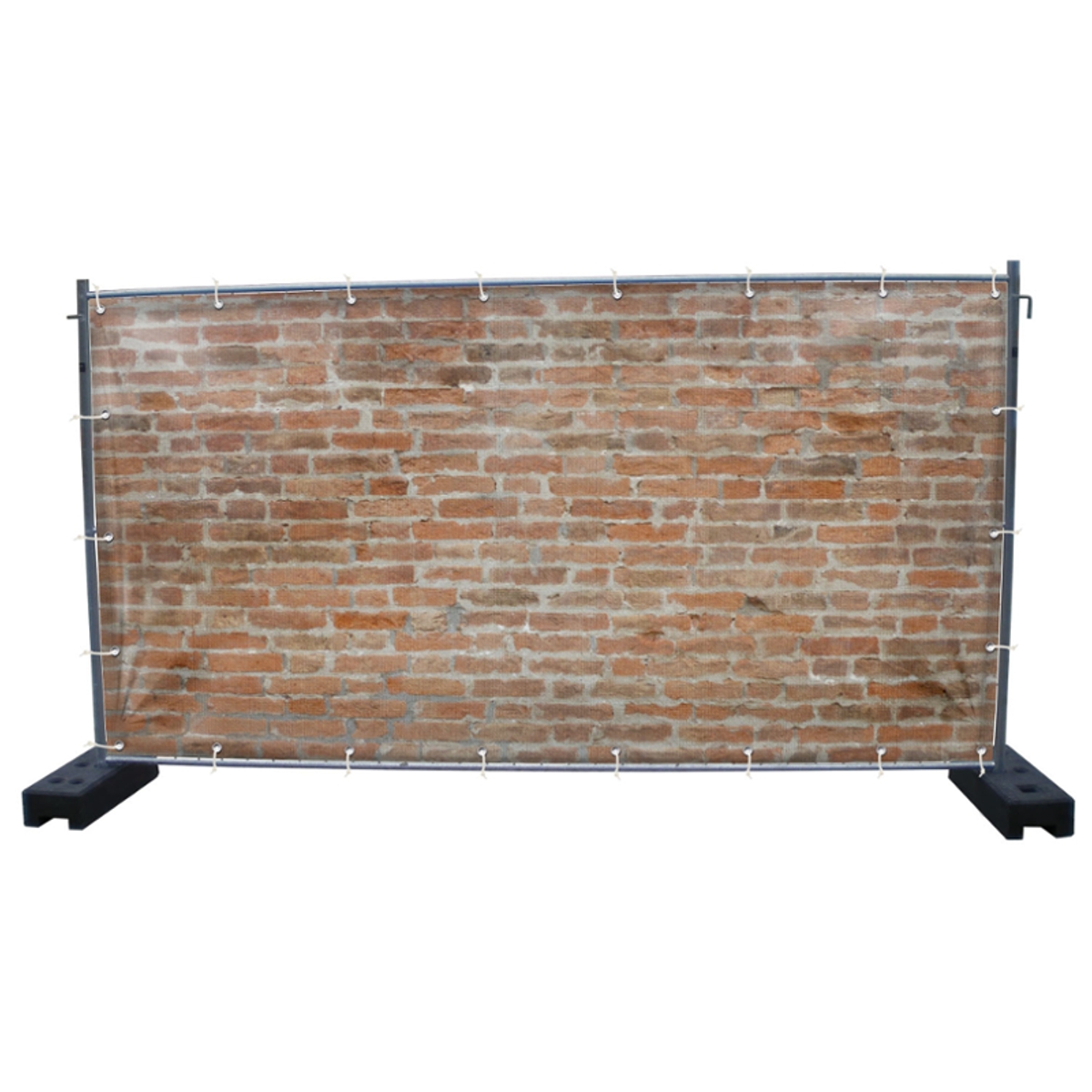 340 x 173 cm | Steinwand Bauzaunbanner (3128)