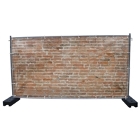 340 x 173 cm | Steinwand Bauzaunbanner (3128)