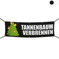 Tannenbaum Verbrennen Werbebanner, Banner in 6 Größen (2809)