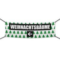 Weihnachtsbäume Werbebanner, Banner in 6 Größen (2143)