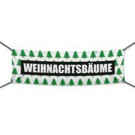 Weihnachtsbäume Werbebanner, Wunschformat (2143)