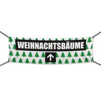 Weihnachtsbäume Werbebanner, Banner in 6 Größen (2143)