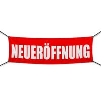 Neueröffnung Werbebanner, Banner in 6 Größen (1938)