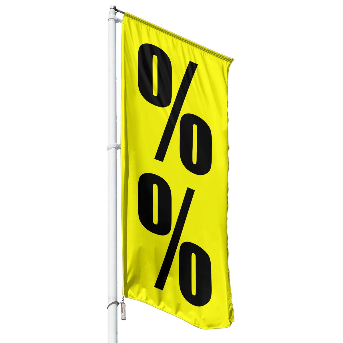 Prozente Hissflagge, Fahne in 6 Größen (1939) 