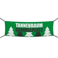 Tannenbaum Sammelplatz Werbebanner, Wunschformat (2804)