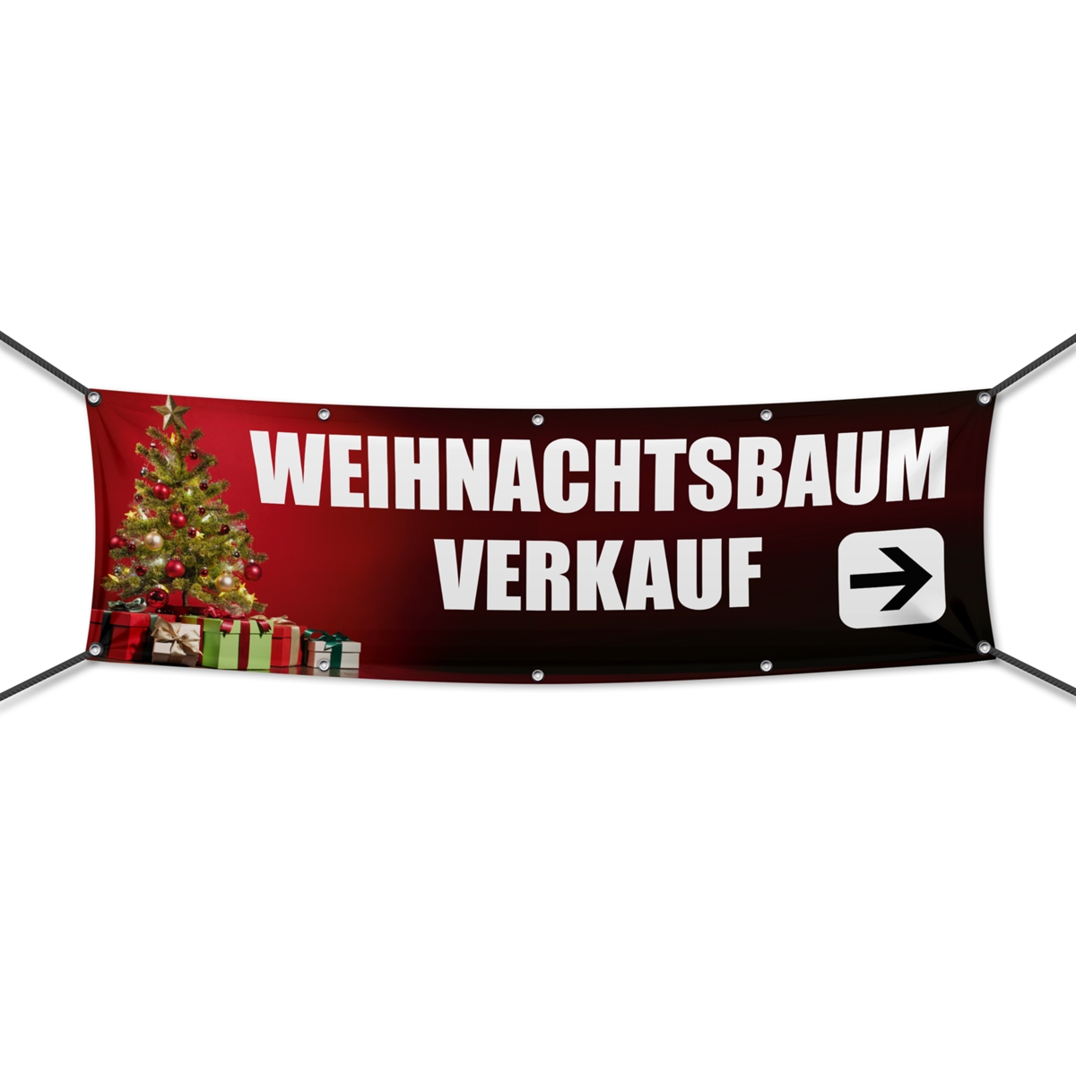 Weihnachtsbaumverkauf Werbebanner, Wunschformat (2139)