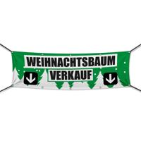Weihnachtsbaumverkauf Werbebanner, Banner in 6 Größen (1733)