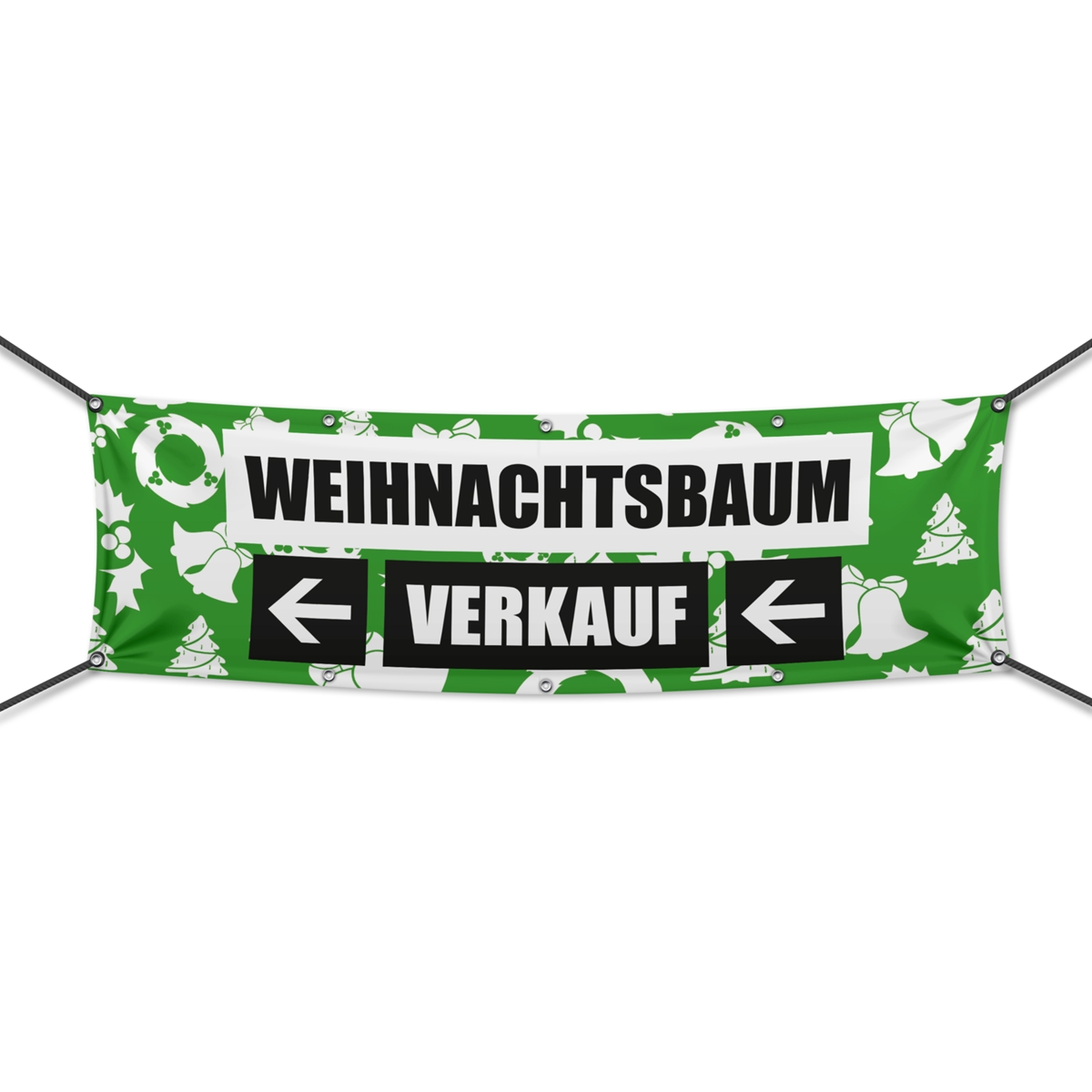 Weihnachtsbaumverkauf Werbebanner, Wunschformat (2140)