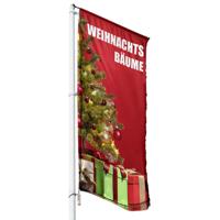 Weihnachtsbäume Hissflagge, Fahne in 6 Größen (2139)