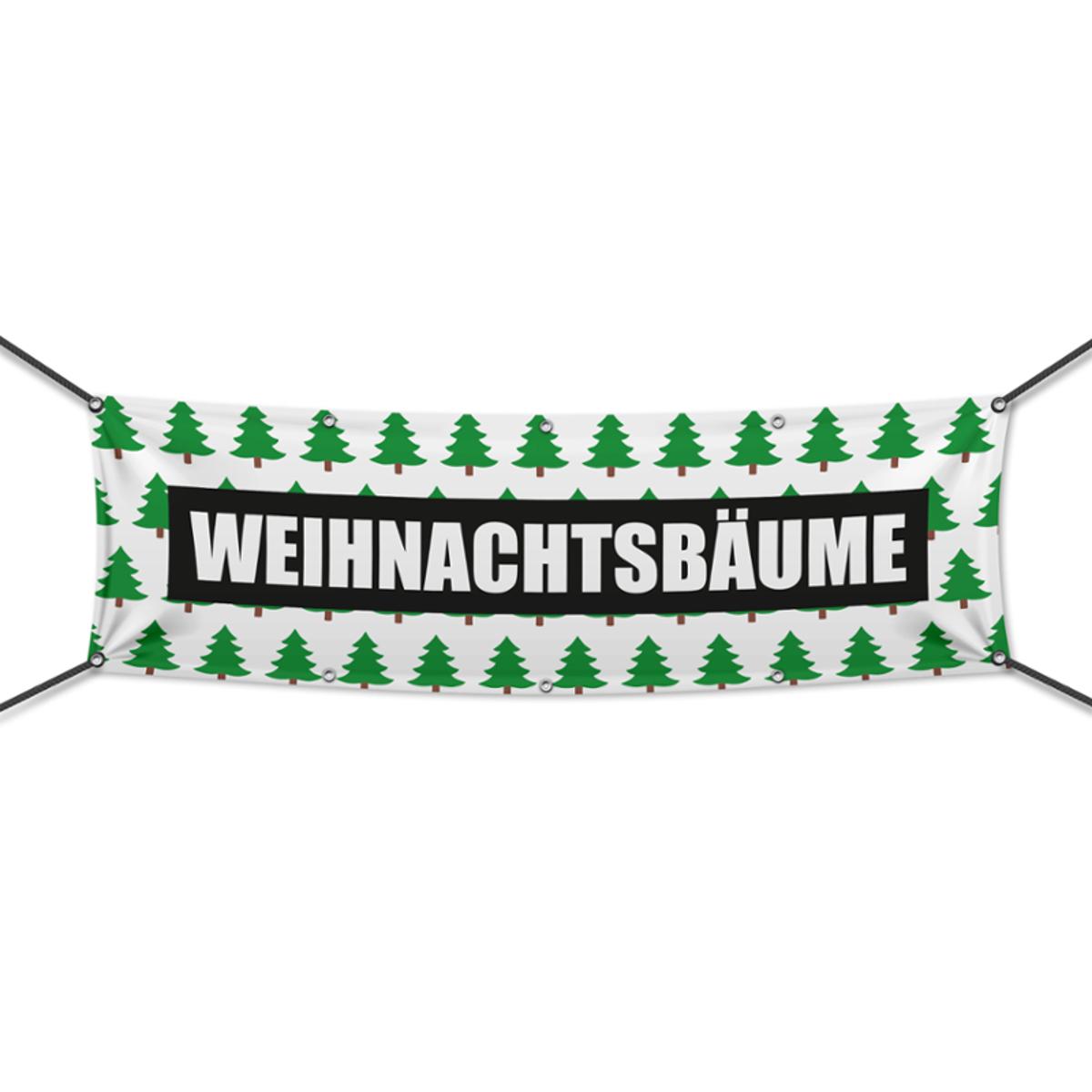 Weihnachtsbäume Werbebanner, Banner in 6 Größen (2143)