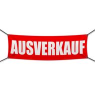 Ausverkauf Werbebanner, Banner in 6 Größen (1937)