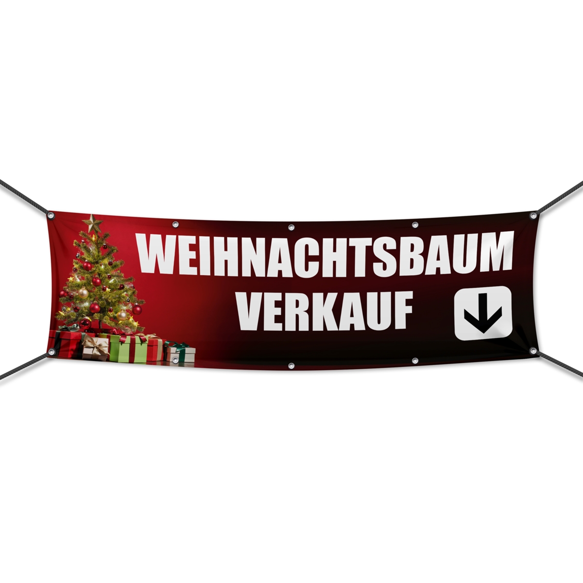 Weihnachtsbaumverkauf Werbebanner, Wunschformat (2139)