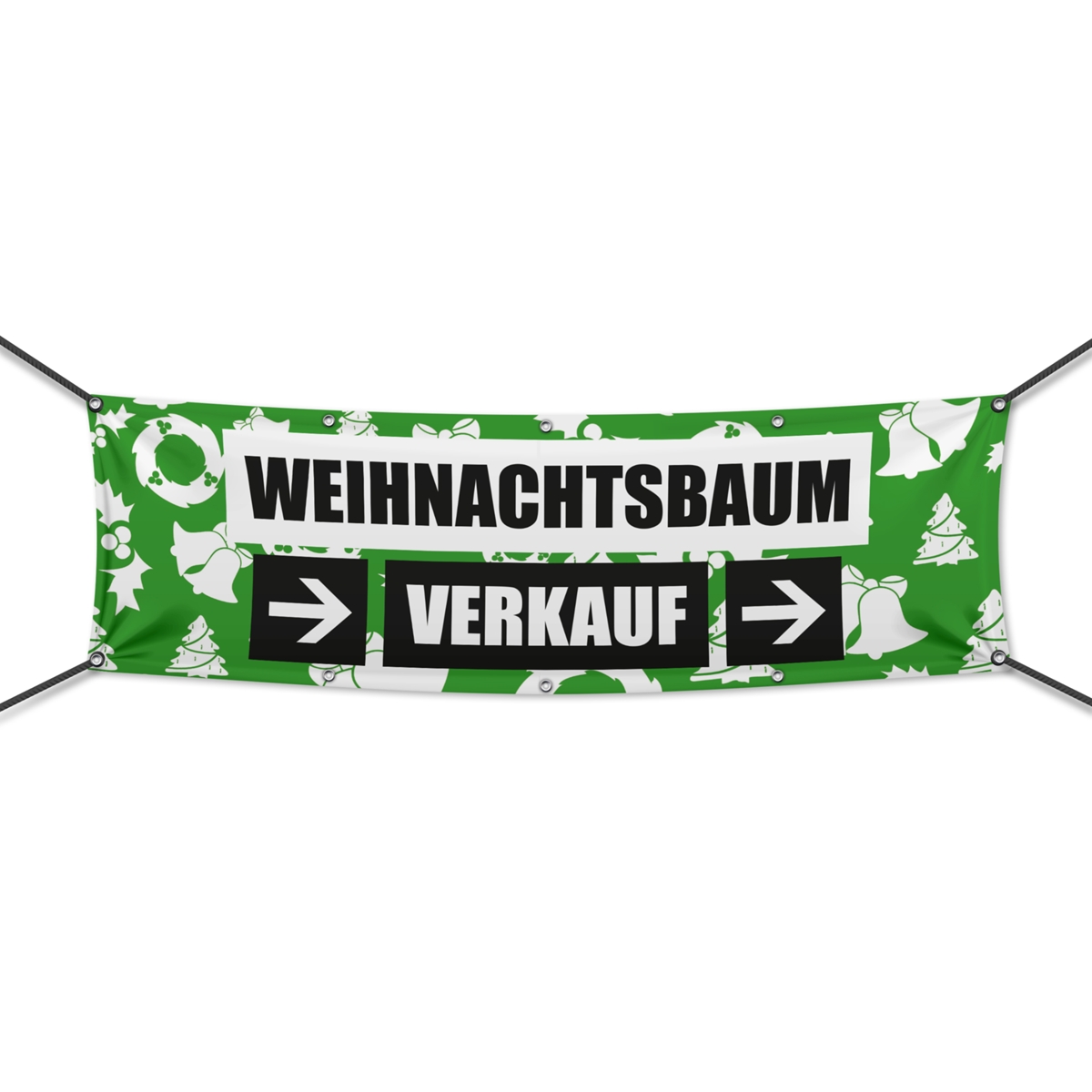 Weihnachtsbaumverkauf Werbebanner, Wunschformat (2140)