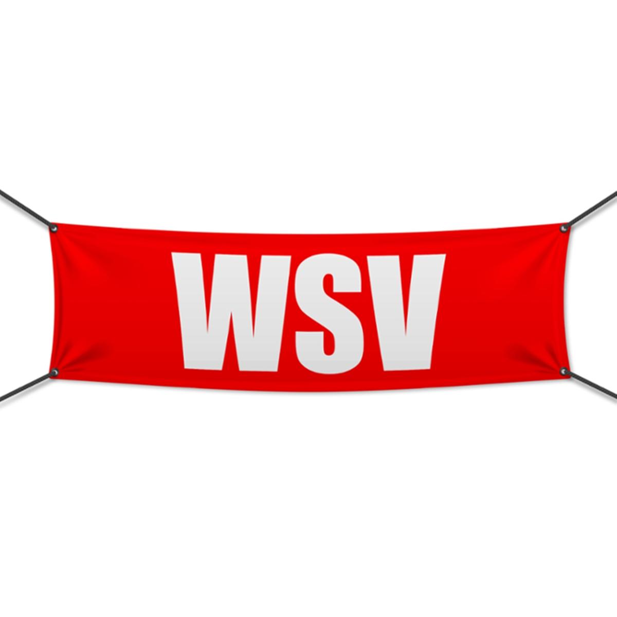 WSV Werbebanner, Banner in 6 Größen (1946)