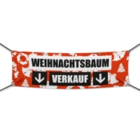 Weihnachtsbaumverkauf Werbebanner, Wunschformat (2140)