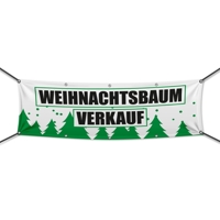 Weihnachtsbaumverkauf Werbebanner, Wunschformat (1733)