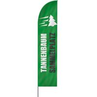 Tannenbaum Sammelplatz Beachflag, 3 Modelle, 4 Größen (2806)