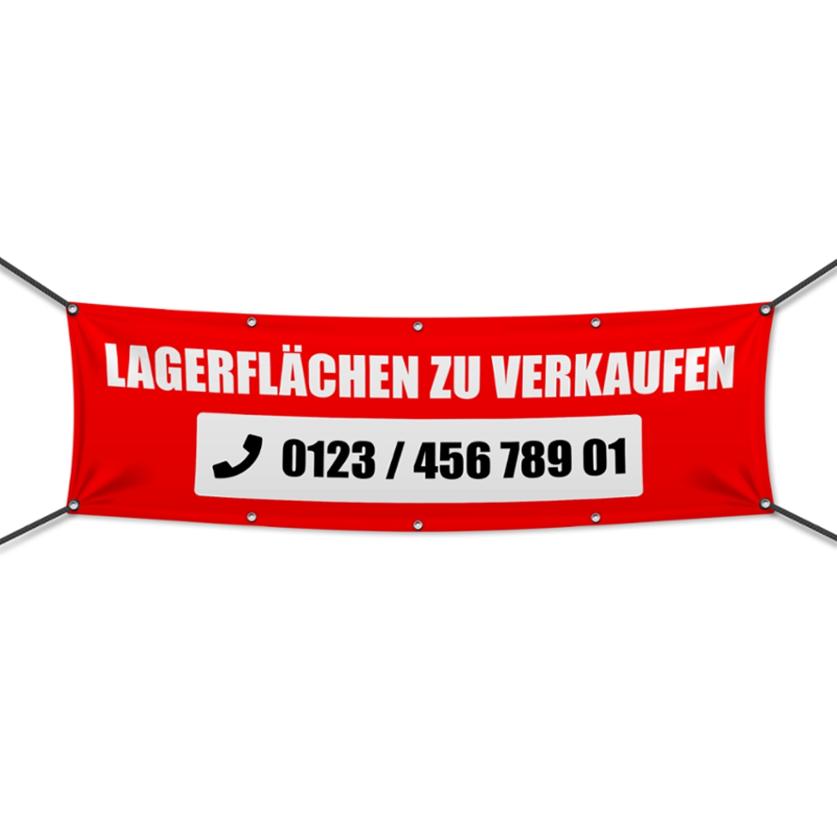 Lagerflächen zu verkaufen Werbebanner, Wunschformat (4011)