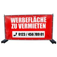 340 x 173 cm | Werbefläche zu vermieten Bauzaunbanner (1728)