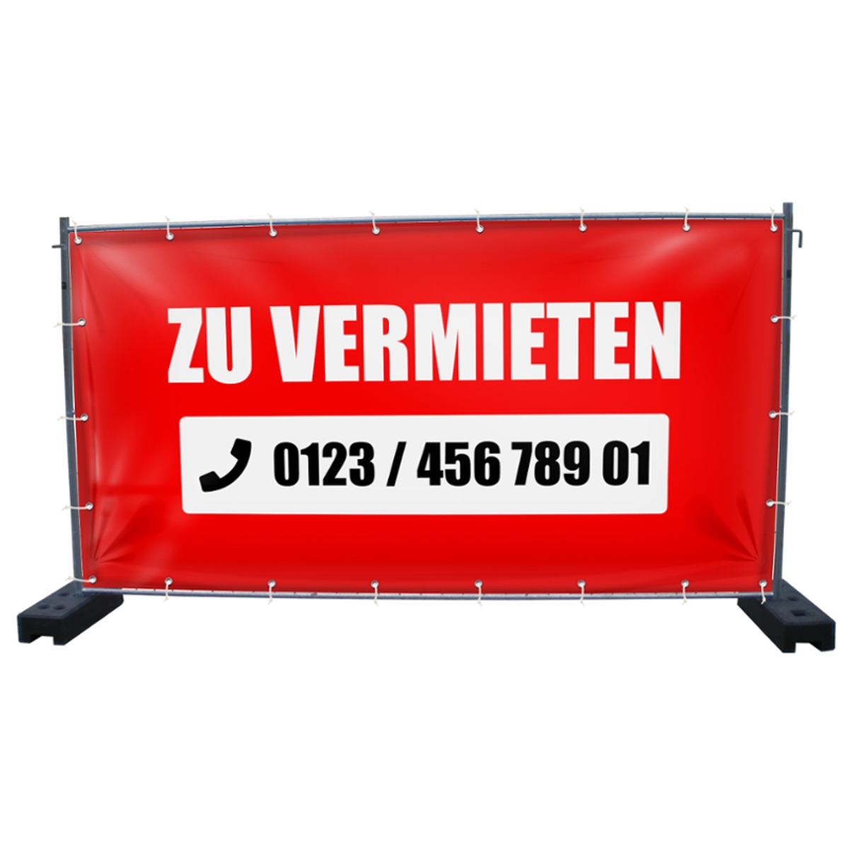 340 x 173 cm | Zu vermieten Bauzaunbanner (4006)