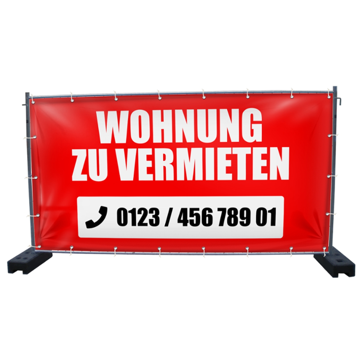 340 x 173 cm | Wohnung zu vermieten Bauzaunbanner (1474)