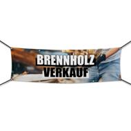 Brennholz Verkauf Werbebanner, Wunschformat (4126)
