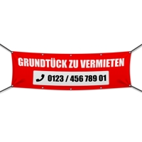 Grundstück zu vermieten Werbebanner, Wunschformat (4007)