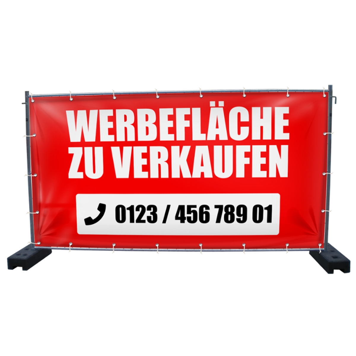 340 x 173 cm | Werbefläche zu verkaufen Bauzaunbanner (4004)