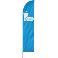 Essen & Trinken Beachflag, 3 Modelle, 4 Größen (1446)