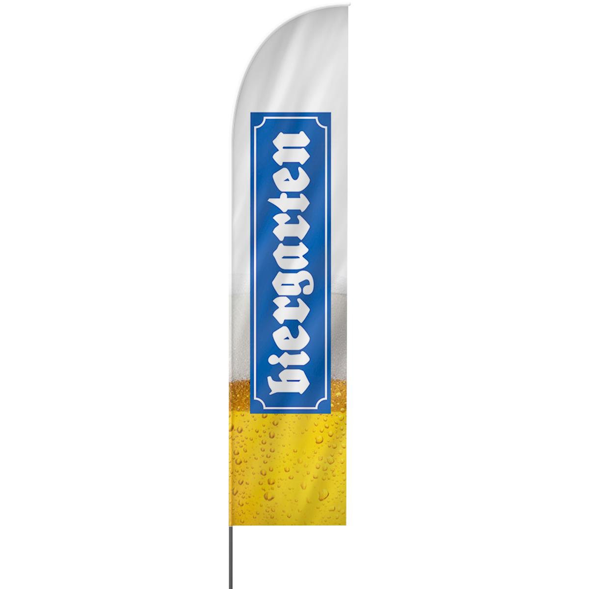 Biergarten Beachflag, 3 Modelle, 4 Größen (1478)