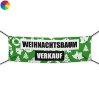 Weihnachtsbaumverkauf Werbebanner, Wunschformat (2140)