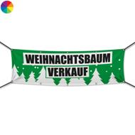 Weihnachtsbaumverkauf Werbebanner, Wunschformat (1733)