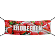 Erdbeeren Werbebanner, Banner in 6 Größen (1932)